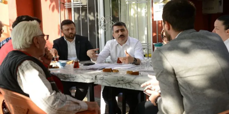 Başkan Yılmaz ev ziyaretlerine devam ediyor