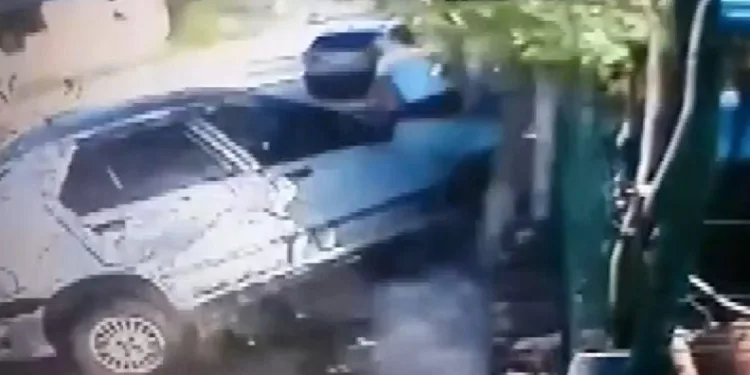 Bursa’da ölümden saniyelerle böyle kurtuldular