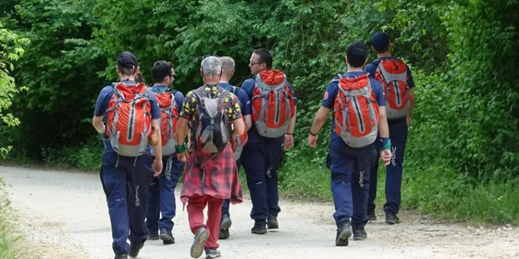 Bursa’da doğada arama kurtarma tatbikatı