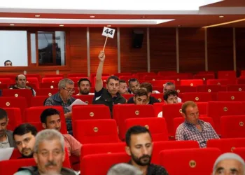 İnegöl’de hayvan pazarı kotra kiralamaları yapıldı