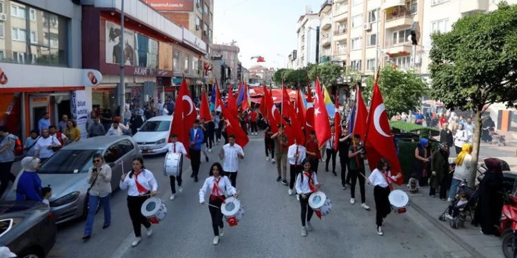 Bursa İnegöl’de 19 Mayıs kutlamaları başladı