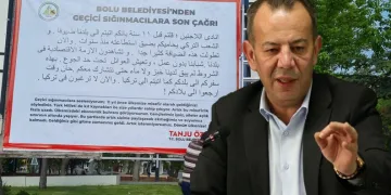 Bolu’da Türkçe ve Arapça ilan: “Ülkenize dönün”