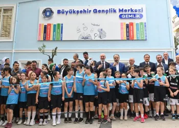Bursa Gemlik’te gençler için önemli yatırım