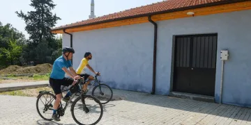 Bursa’da eski köy okulları bisiklet evi oluyor