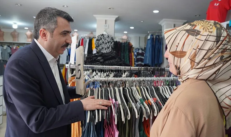 Başkan Yılmaz’dan esnafa bayram ziyareti