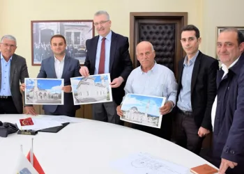 Karacabey Yeniköy Merkez Camii yenileniyor