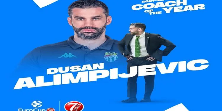 Alimpijevic, Eurocup’ta yılın başantrenörü oldu