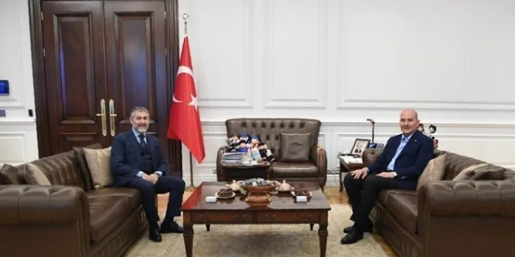 Bakan Nebati’den Bakan Soylu’ya ziyaret