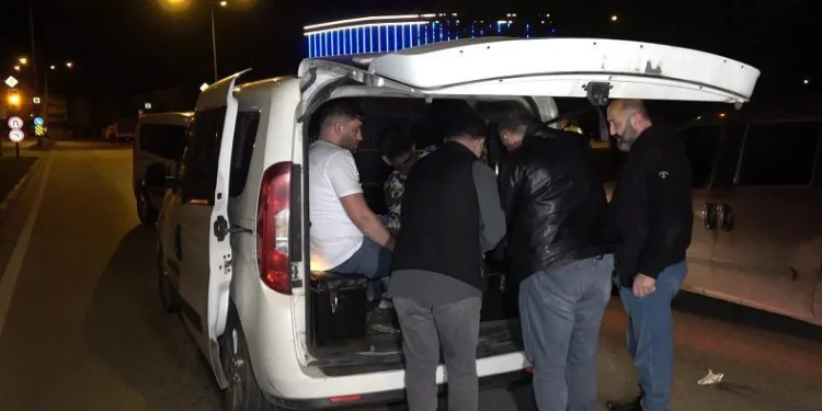 Bursa’da gasp şüphelileri kiralık araçla yakalandı