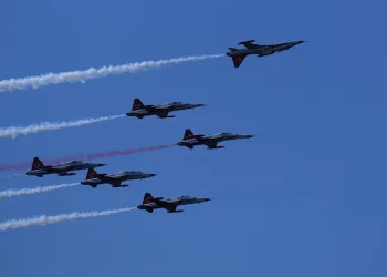 Türk Yıldızları prova yaptı