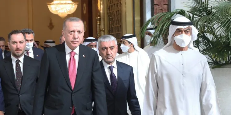 Cumhurbaşkanı Erdoğan, Birleşik Arap Emirlikleri’nde