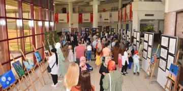 Yıldırım’da minik ressamların eserleri görücüye çıktı