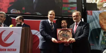 Yeniden Refah Partisi Genel Başkanı Erbakan İnegöl’de