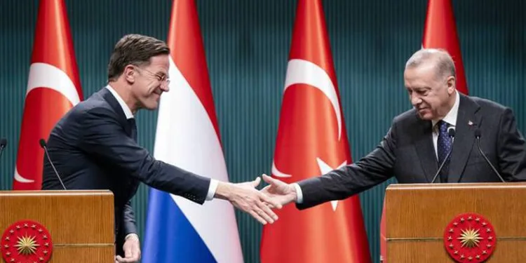 Cumhurbaşkanı Erdoğan Hollanda Başbakanı ile görüştü
