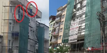Bursa’da iskeleden düşen işçi yaralandı