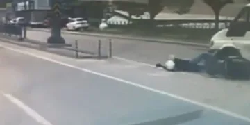 Bursa’da motosiklet sürücüsü ölümden döndü