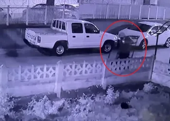 Bursa’da hırsız bahçe kapısını çaldı