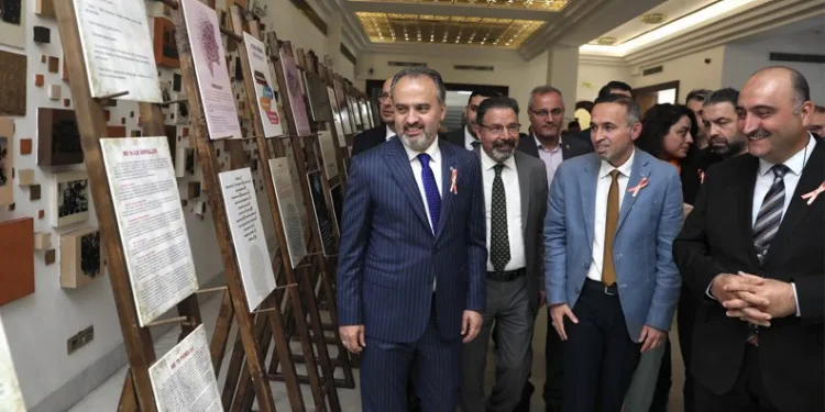 Bursa’da lise öğrencilerinden MS duyarlılığı sergisi