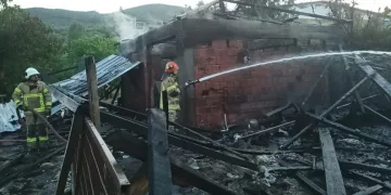 Bursa’da yüzlerce tavuk yangında telef oldu