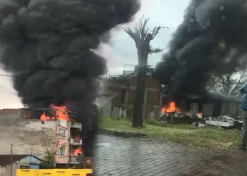 Bursa’da sabah saatlerinde yangın paniği