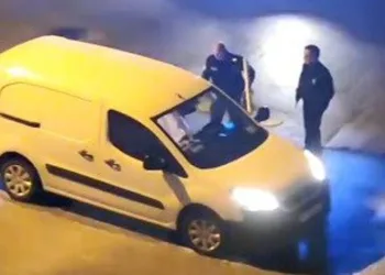 Bursa’da direksiyon başında uyuyakaldı