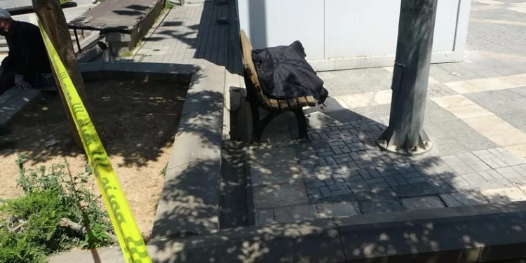Parktaki bankta cansız bedeni bulundu