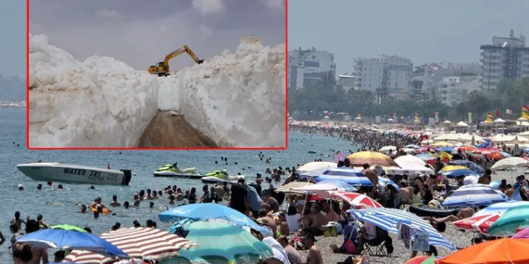 Aynı kentte iki farklı görüntü