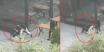 Bursa’da kadına şiddet! Yere düştü, vurmaya devam etti
