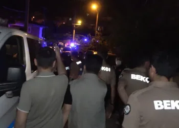Asker eğlencesinde 5 gözaltı