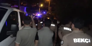 Asker eğlencesinde 5 gözaltı