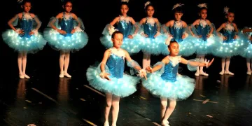 Bursa’da küçük balerinlerden büyük gösteri