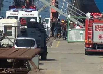 Tuzla tersanesindeki gemide karbondioksit sızıntısı