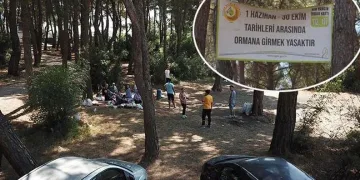 Bir ilde ormanlara girişler yasaklanıyor