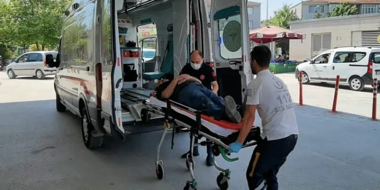 Bursa’da makineye sıkışan işçi yaralandı