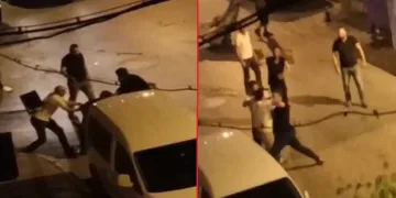 Bursa’da yan baktın kavgası: 3 kişi bir kişiye saldırdı