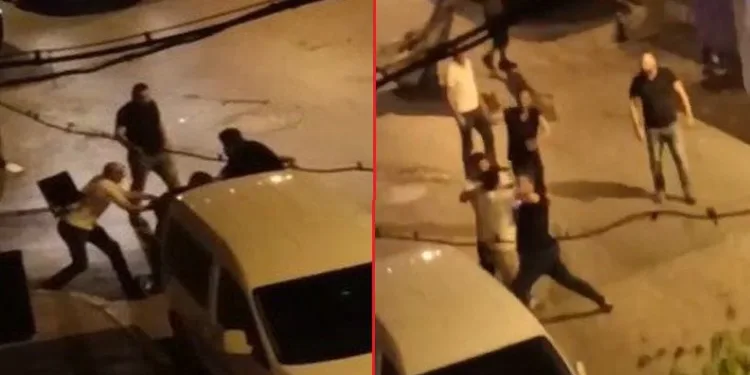 Bursa’da yan baktın kavgası: 3 kişi bir kişiye saldırdı
