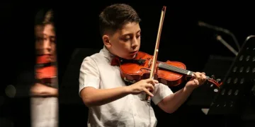 Bursa Nilüfer’de miniklerden muhteşem konser