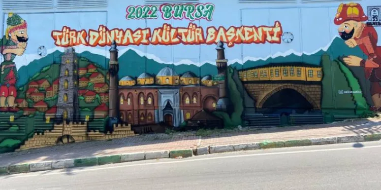 Bursa’nın trafolarında Türk kültürü teması