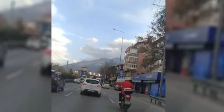 Bursa’da motosikletli jokey adayı