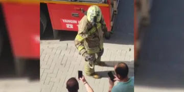 Bursa’da arabanın motoruna yılan girdi