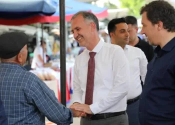 İnegöl’de pazar alanında trafik sorunu çözüldü
