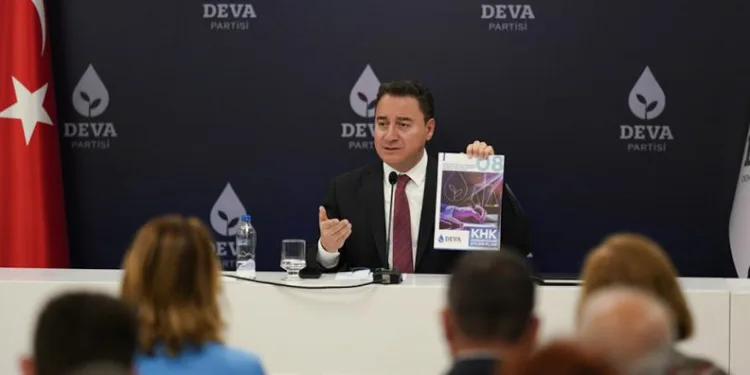 DEVA Partisi KHK eylem planını açıkladı