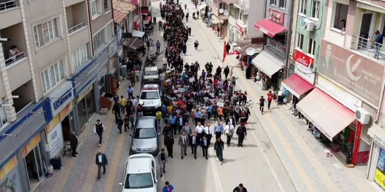 Bursa’da sağlık için yürüdüler