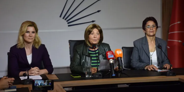 CHP’li kadınlardan 81 ilde eş zamanlı açıklama