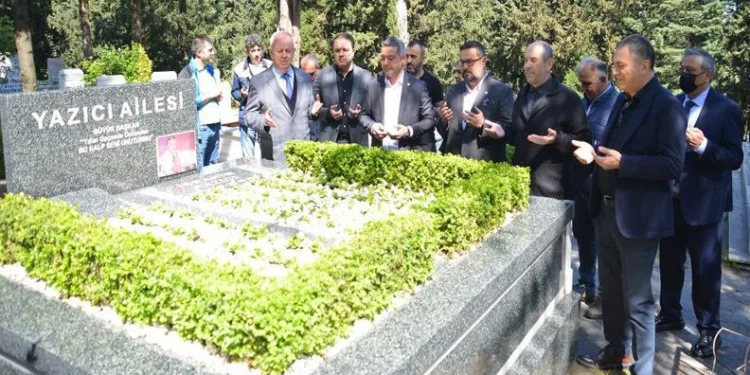 İbrahim Yazıcı mezarı başında anıldı