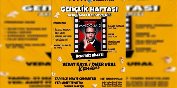 Bursa İnegöl’de gençlik haftasına özel program