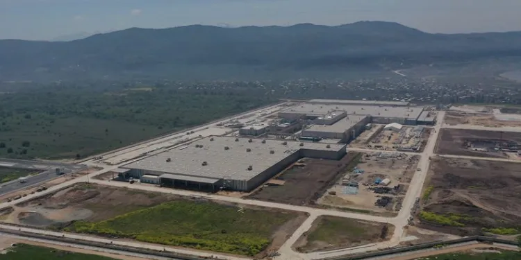Yerli otomobil Togg tesisleri neredeyse tamamlandı