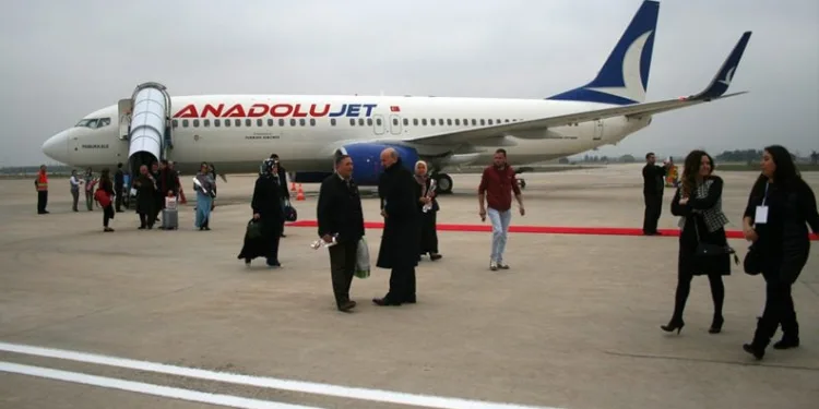Yenişehir Havalimanı yolcu istatistikleri açıklandı