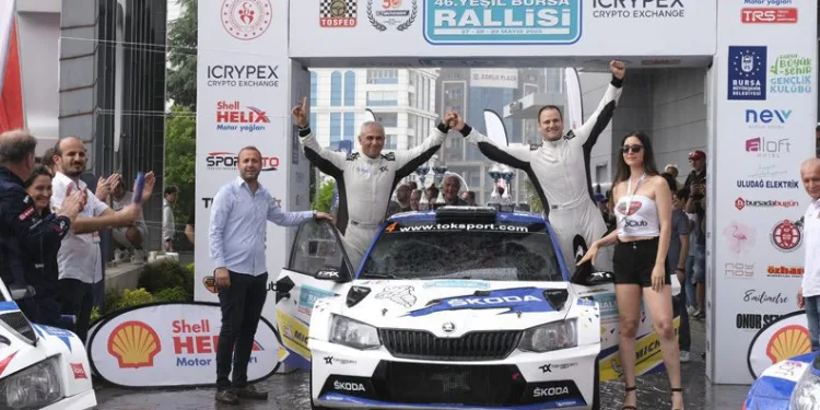 46. Yeşil Bursa Rallisi nefes kesti