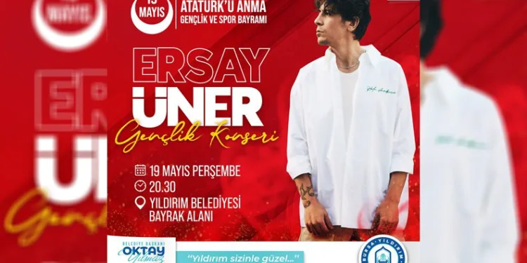 Bursa Yıldırım’da 19 Mayıs konseri